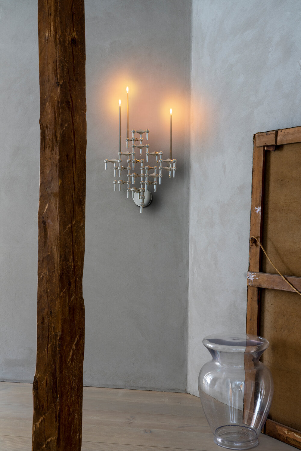 Nagel vægophæng - krom